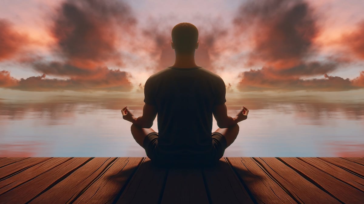 Meditation and spirituality concept